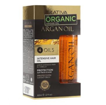 Kativa Argan Oil - 4 Oils olejek arganowy do włosów (60 ml)