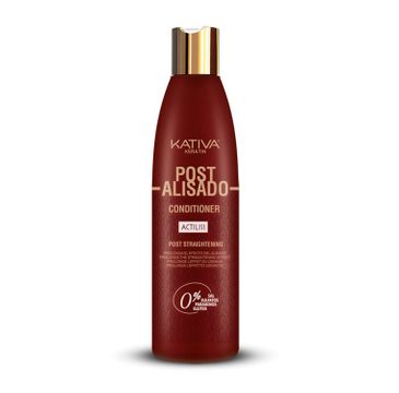 Kativa Keratin Post Alisado Conditioner odżywka do włosów z keratyną roślinną przedłużająca efekt wygładzenia (250 ml)