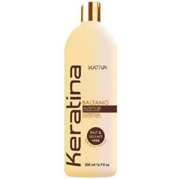 Kativa Keratina Balsamo/Conditioner odżywka balsam do włosów z keratyną 500ml