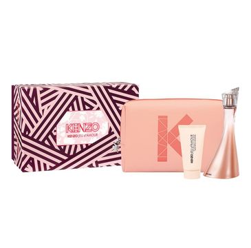 Kenzo – Jeu d'Amour zestaw woda perfumowana spray 100ml + krem do ciała 50ml + kosmetyczka (1 szt.)