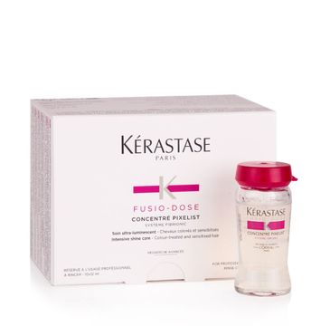 Kerastase Reflection Fusio-Dose Concentre Pixelist Intensive Shine Care ampułki do włosów koloryzowanych 10x12ml