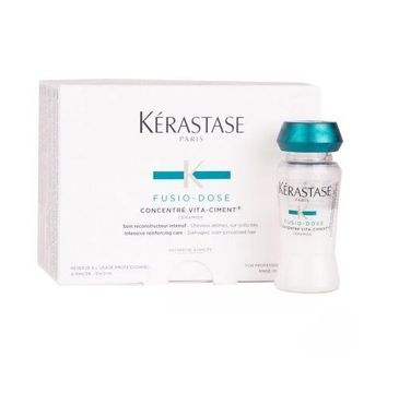 Kerastase Resistanse Fusio-Dose Concentre Vita-Ciment Intensive Reinforcing Care ampułki do włosów osłabionych i zniszczonych 10x12ml