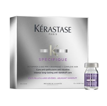 Kerastase Specifique Intense Long-Lasting Anti-Dandruff Care kuracja przeciwłupieżowa w ampułkach 12x6ml