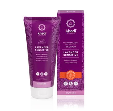 Khadi Lavender Sensitive Shampoo delikatny szampon do wrażliwej skóry głowy (200 ml)