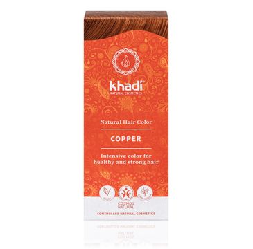 Khadi Natural Hair Colour henna do włosów Miedziana (100 g)