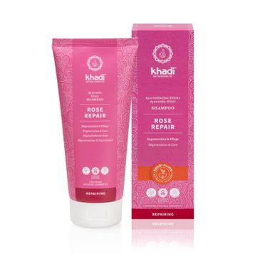 Khadi Rose Repair Shampoo intensywnie odżywczy szampon do włosów Róża (200 ml)