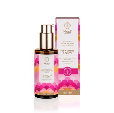 Khadi Skin & Soul harmonizujący olejek do ciała Pink Lotus Beauty (100 ml)