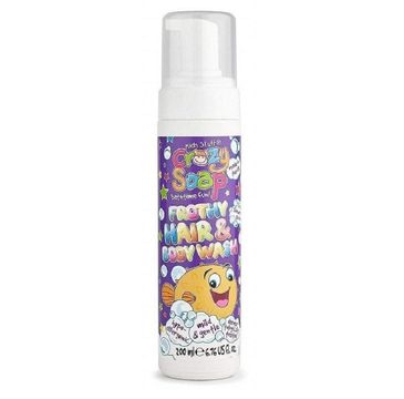 Kids Stuff Crazy Foaming Shampoo & Body Wash mus do mycia włosów i ciała (200 ml)