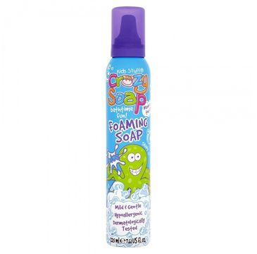 Kids Stuff Crazy Foaming Soap pianka oczyszczająca do kąpieli i zabawy Blue (225 ml)