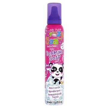 Kids Stuff Crazy Foaming Soap pianka oczyszczająca do kąpieli i zabawy Pink 225ml