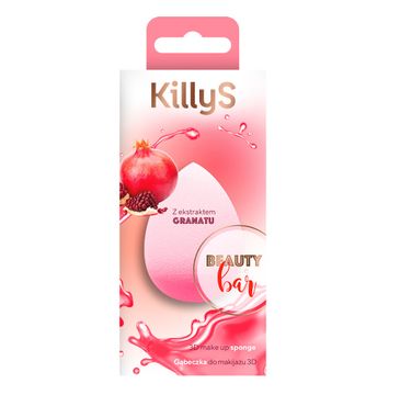 KillyS Beauty Bar gÄ…beczka 3D do makijaÅ¼u z ekstraktem z granatu (1 szt.)