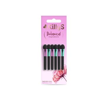 KillyS Botanical Inspirations Applicators aplikatory do nakładania cieni (6 szt.)