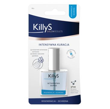 KillyS Salon Results Vitamin Booster odÅ¼ywka witaminowa do osÅ‚abionych i Å‚amiÄ…cych siÄ™ paznokci 10ml