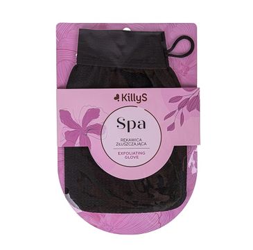 KillyS Spa Exfoliating Glove złuszczająca rękawica do peelingu ciała Czarna