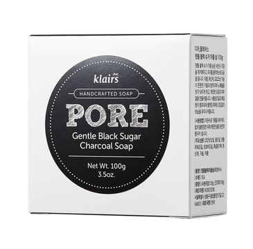 Klairs Pore Gentle Black Charcoal Soap mydło zwężające pory w kostce 100g