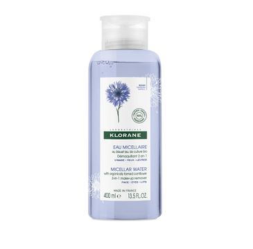 Klorane Cornflower Micellar Water woda micelarna z ekologicznym chabrem (400 ml)