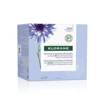 Klorane Smoothing & Soothing Eye Patches wygładzająco-kojące płatki pod oczy (14 szt.)