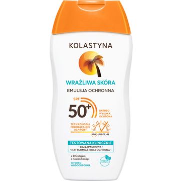 Kolastyna emulsja ochronna do opalania SPF 50+ Wrażliwa Skóra (150 ml)