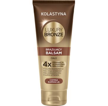 Kolastyna Luxury Bronze Balsam do ciała brązujący do ciemnej karnacji 200 ml