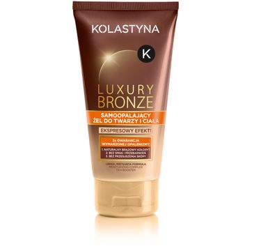 Kolastyna Luxury Bronze żel do twarzy i ciała samoopalający 150 ml