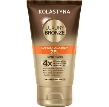 Kolastyna Luxury Bronze Żel do twarzy i ciała samoopalający 150 ml