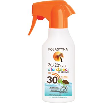 Kolastyna Opalanie emulsja do opalania dla dzieci SPF30 spray (200 ml)