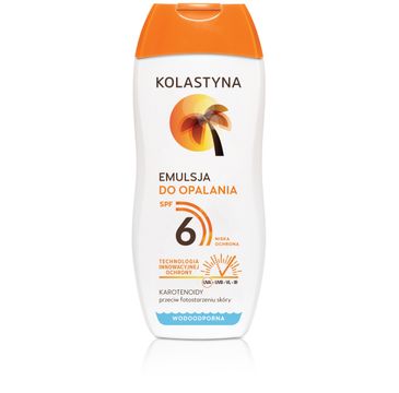 Kolastyna Opalanie emulsja do opalania SPF6 200 ml