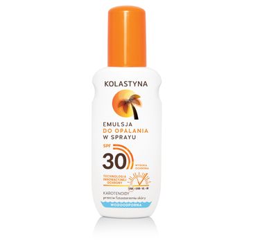 Kolastyna Opalanie emulsja do opalania w sprayu wodoodporna SPF30 150 ml