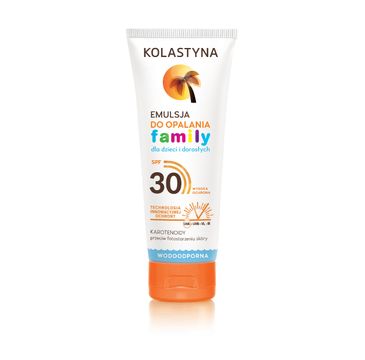 Kolastyna Opalanie Family emulsja do opalania wodoodporna SPF30  250 ml