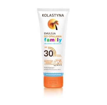 Kolastyna Opalanie Family emulsja do opalania wodoodporna SPF30  250 ml