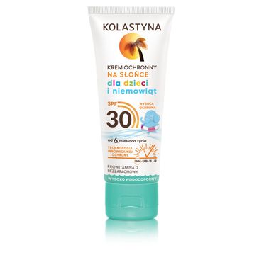 Kolastyna Opalanie krem ochronny dla dzieci wysoko wodoodporny SPF30 75 ml