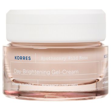 Korres Apothecary Wild Rose Day-Brightening Gel-Cream rozświetlający żel-krem na dzień 40ml