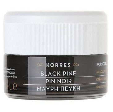 Korres Black Pine 3D krem na dzień do cery suchej i bardzo suchej (40 ml)