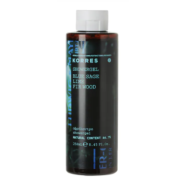 Korres Blue Sage Lime Fir Wood żel pod prysznic (250 ml)