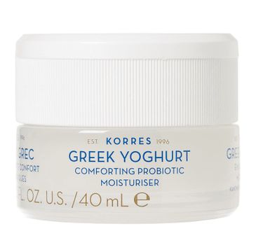 Korres Greek Yoghurt kojÄ…cy krem nawilÅ¼ajÄ…cy z probiotykami do cery normalnej i mieszanej (40 ml)