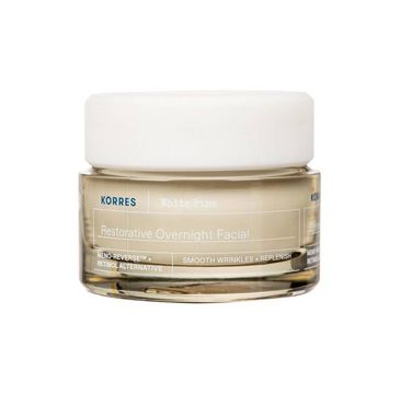 Korres White Pine Restorative Overnight Facial Cream naprawczy krem do twarzy na noc (40 ml)