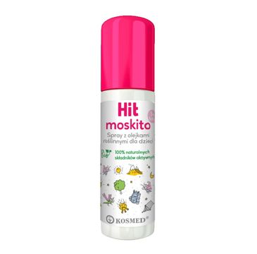 Kosmed Hit Kids Spray odstraszający na komary,kleszcze i meszki dla dzieci 100 ml