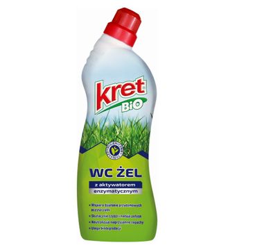 Kret Bio Żel do WC z aktywatorem enzymatycznym 750g