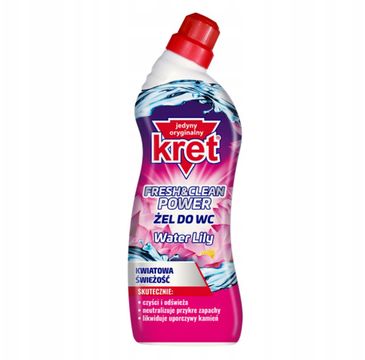 Kret Fresh&Clean Power żel do WC Water Lily 700g