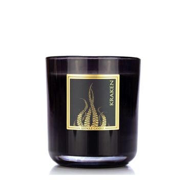 Kringle Candle Black Line Collection świeca z dwoma knotami Kraken (340 g)