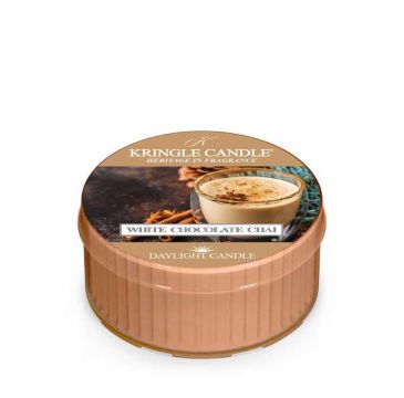 Kringle Candle Daylight świeczka zapachowa - White Chocolate Chai (42 g)