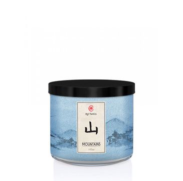 Kringle Candle Zen świeca zapachowa z trzema knotami Mountains (411 g)