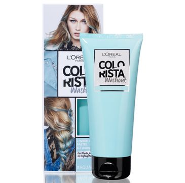 L'Oreal Paris Colorista Wash Out zmywalna farba do włosów Aqua Hair  (80 ml)