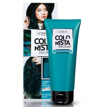 L'Oreal Paris Colorista Wash Out zmywalna farba do włosów Turquoise Hair (80 ml)