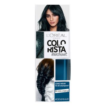 L'Oreal Paris Colorista Wash Out zmywalna farba do włosów Denim Hair (80 ml)