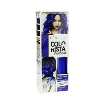L'Oreal Paris Colorista Wash Out zmywalna farba do włosów Indigo Hair (80 ml)
