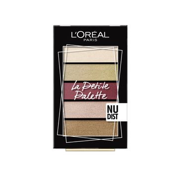 L'Oreal La Petite Palette Nudist paleta cieni do powiek 02 Bellevill (12 g)