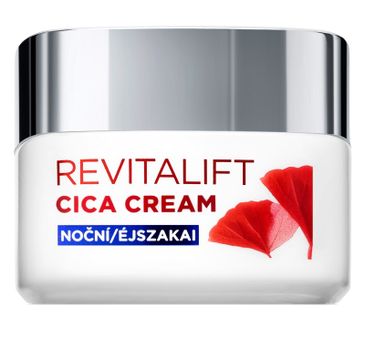 L'Oreal Revitalift Cicacream Anti-Aging & Repairing Wrap-Cream krem przeciwzmarszczkowy odbudowujący na noc (50 ml)