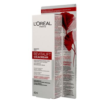 L'Oreal Revitalift Cicacream Anti-Wrinkle Repairing Day Cream przeciwzmarszczkowy krem odbudowujący na dzień (40 ml)