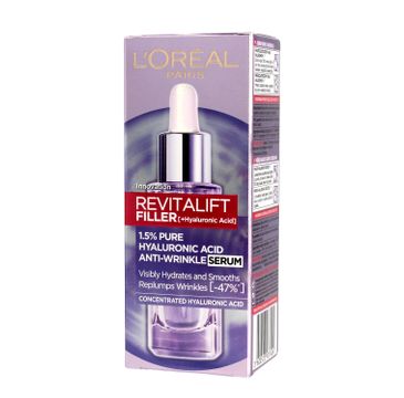 L’Oreal Paris Revitalift Filler 1,5% HA serum przeciwzmarszczkowe do twarzy (30 ml)